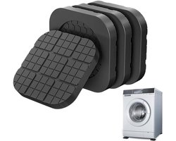 4x Anti-Vibratie Voeten voor Wasmachine en Droger - Schokdempers en Geluidsreductie