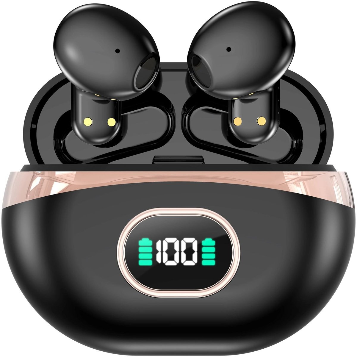 Draadloze Oordopjes - Bluetooth Oordopjes - Koptelefoon - Waterdicht - Microfoon - Lange Batterijduur - Headset - Metalen Case