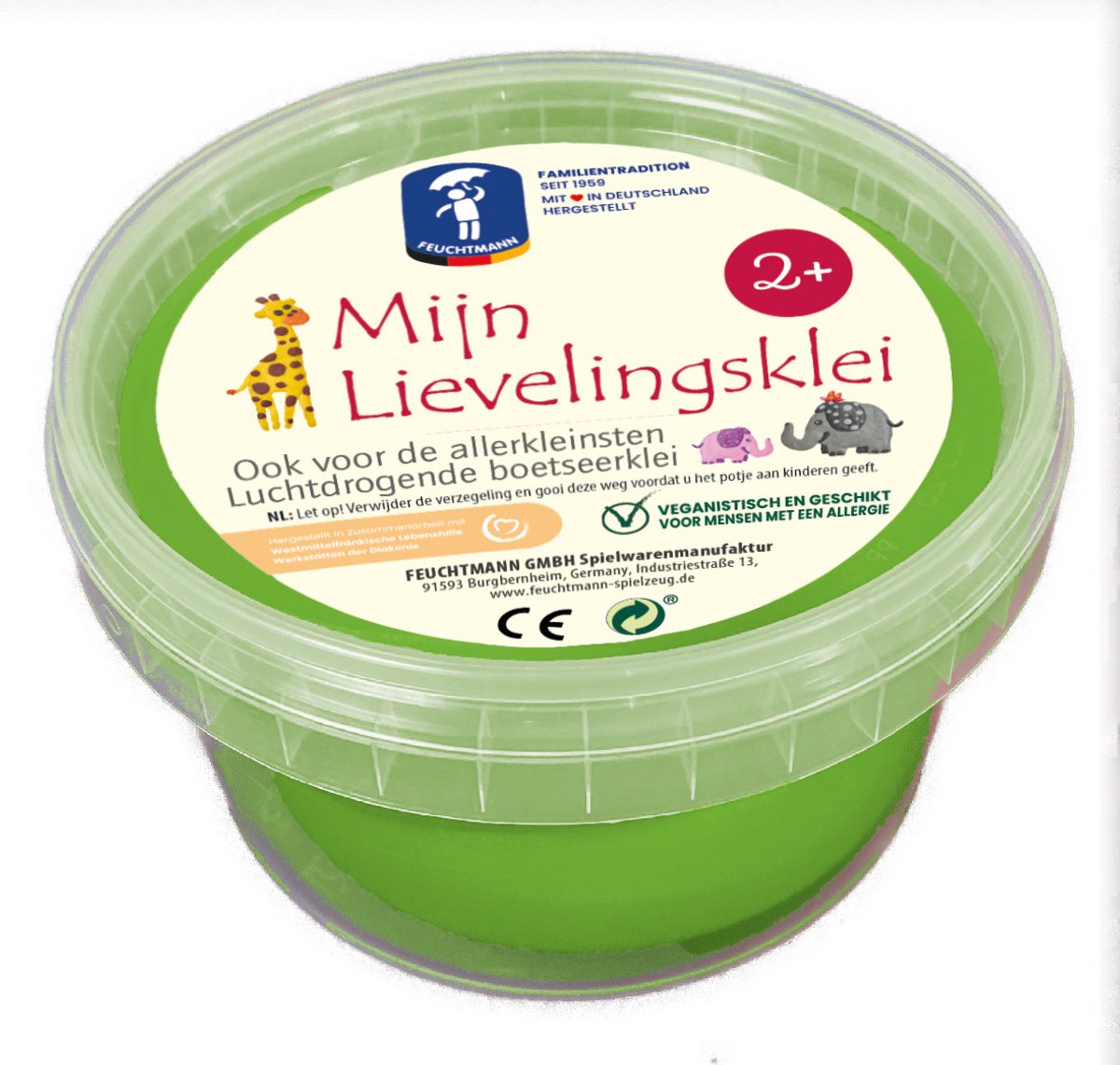 Mijn Lievelingsklei - groen, 500gr.