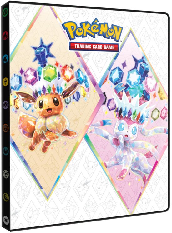 Pokémon Scarlet & Violet - SV08.5 - Prismatic Evolutions - 9 Pocket Binder - Pokémon Kaarten - Verzamelmap Trading Cards