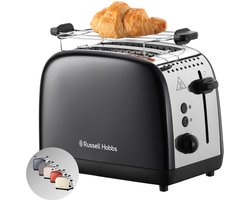 Russell Hobbs Colours Plus Broodrooster - Zwart - 26550-56