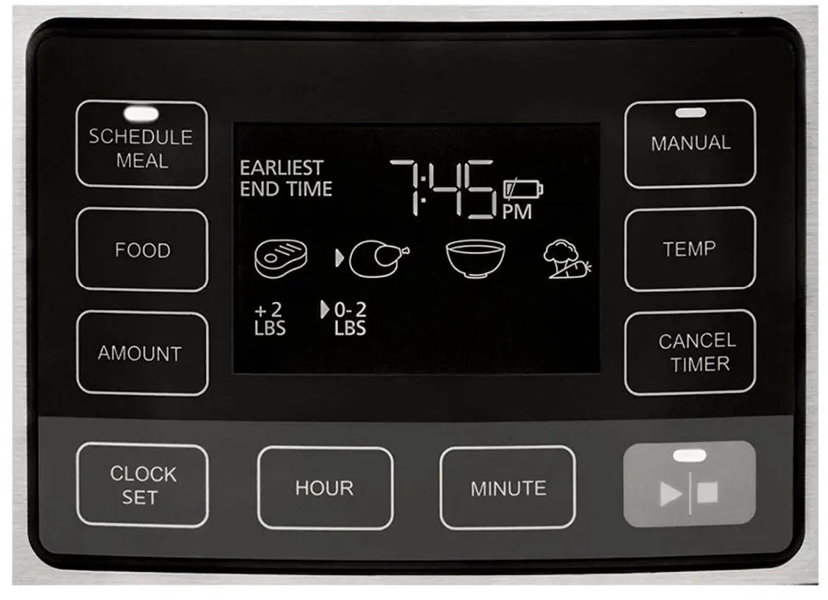 CrockPot TimeSelect 5,7L Slow Cooker Zilver 800W - afbeelding 2