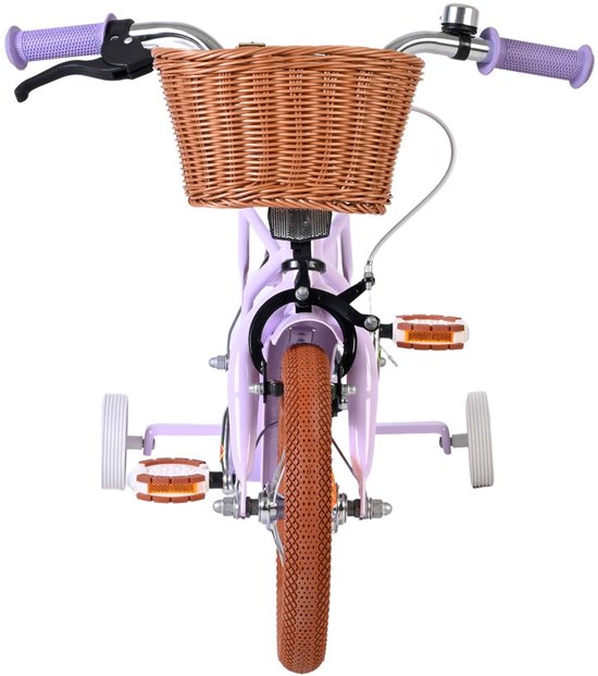 Volare Ashley Kinderfiets - Meisjes - 12 inch - Lila van Volare — afbeelding 4