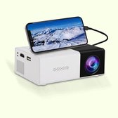Ynkkvre - Beamer - Projector - Mini Beamerr - Smart Beamer - Hoge Resolutie 1920x1080 & DLP Technologie - Compact Ontwerp - Voor Thuisgebruik In Zwart
