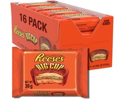 Reese’s BIG CUP Peanut Butter Cups 4-pack | 4 x 39g | Voordeelverpakking