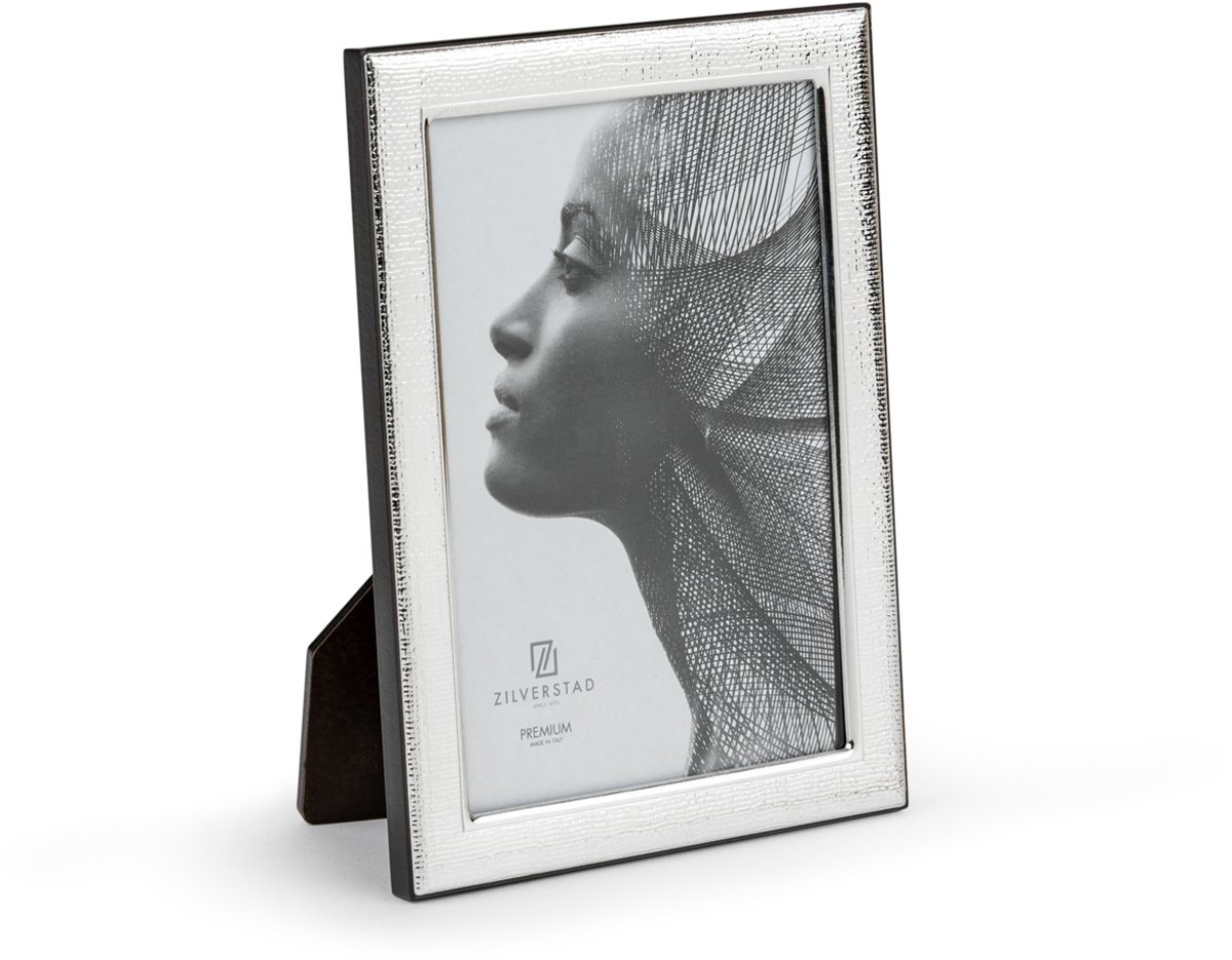 Zilverstad Premium - Fotolijst Arezzo 10x15 cm miro silver Zilver