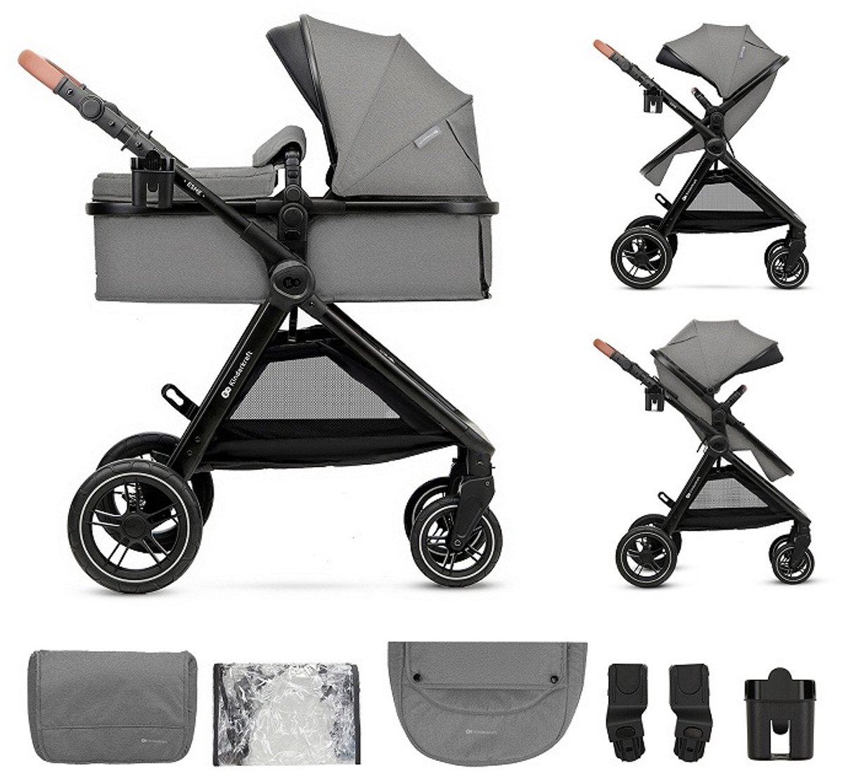 Kinderkraft ESME 2-in-1 Kinderwagen met (EAN: 5902533929658) - Kinderkraft - €179,00