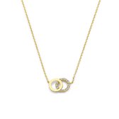 Marie Celeste ketting zirkonia 40 - 42 - 44 cm - Goud