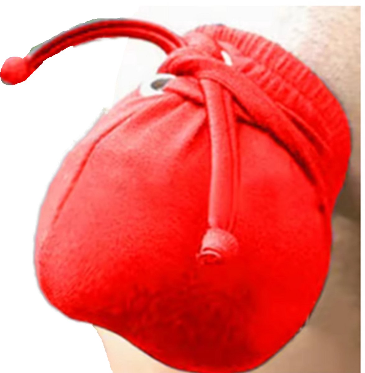 BamBella ® - Penis sleeve - maat Onesize - Sexy erotische heren onderbroek Rood mannen rollenspel valentijnsdag
