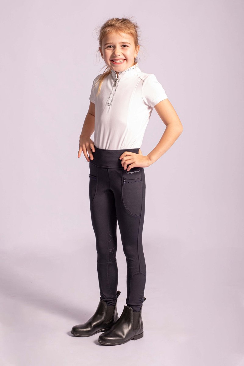 Harry's Horse - Rijlegging Equitights Rookie - Full Grip - Navy - Maat 46