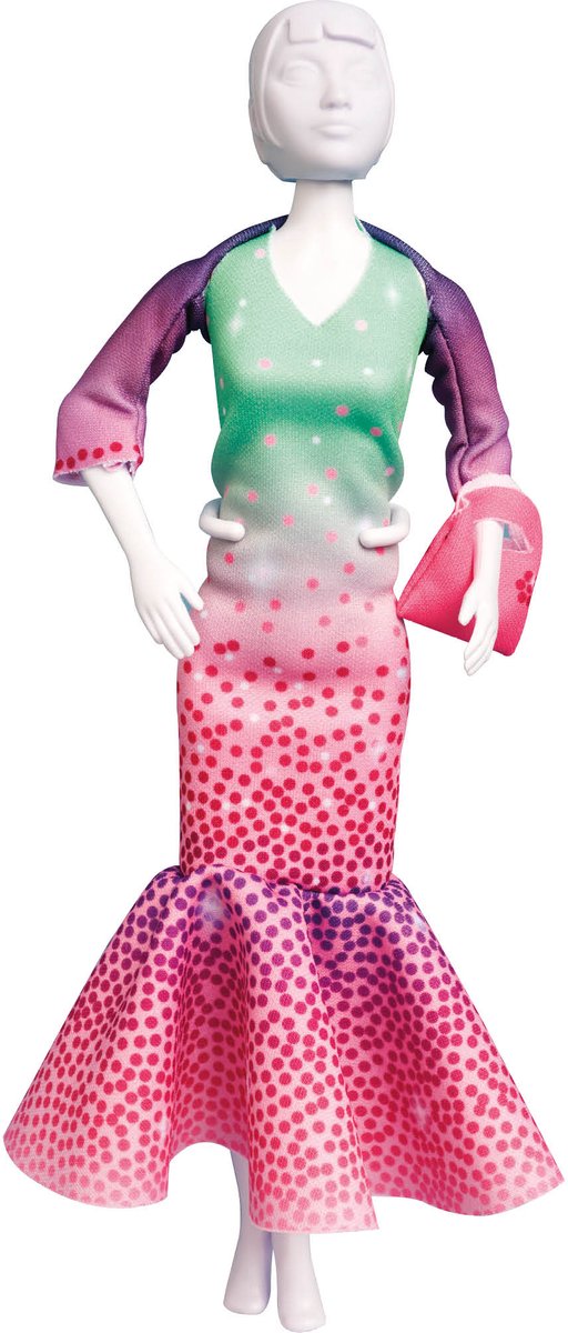 DYD Dress Your Doll - Couture Outfit kit Billy Mint - Voor pop van 29cm