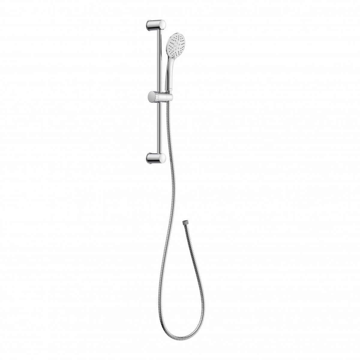 SCHÜTTE Napoli Doucheset Chroom – RVS Douchestang 600 mm met Handdouche, 3 Straalstanden
