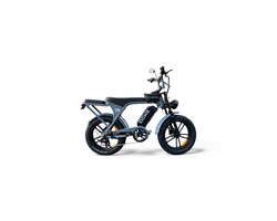 Dowe V9 Elektrische Fatbike Nardo Grijs | 250W | 25 Km/h | NFC | 17,5Ah Accu | Zonder gashendel | 100% legaal | Nardo grijze fatbike 2026 | Rijklaar | Range 60-100 km
