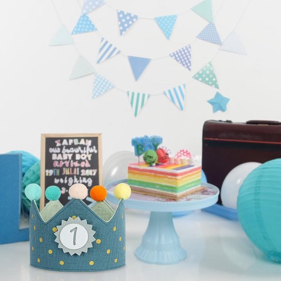 Couronne D'Anniversaire Bebe, Chapeau Anniversaire, Décoration de d