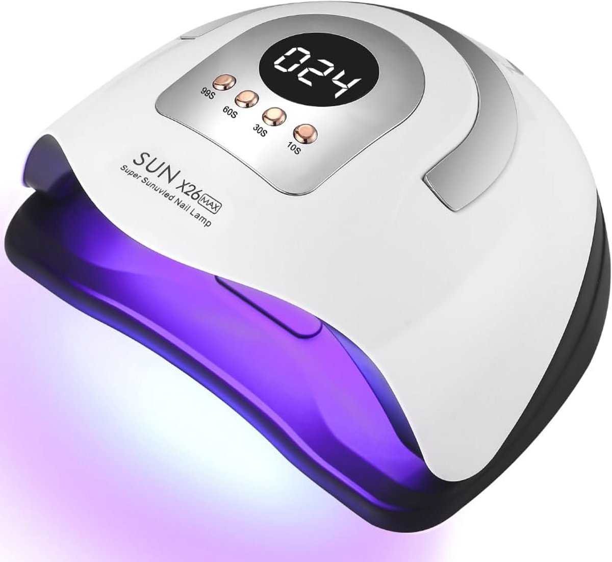 Professionele UV LED nageldroger met 81 leds en 4 timers voor gelnagellak