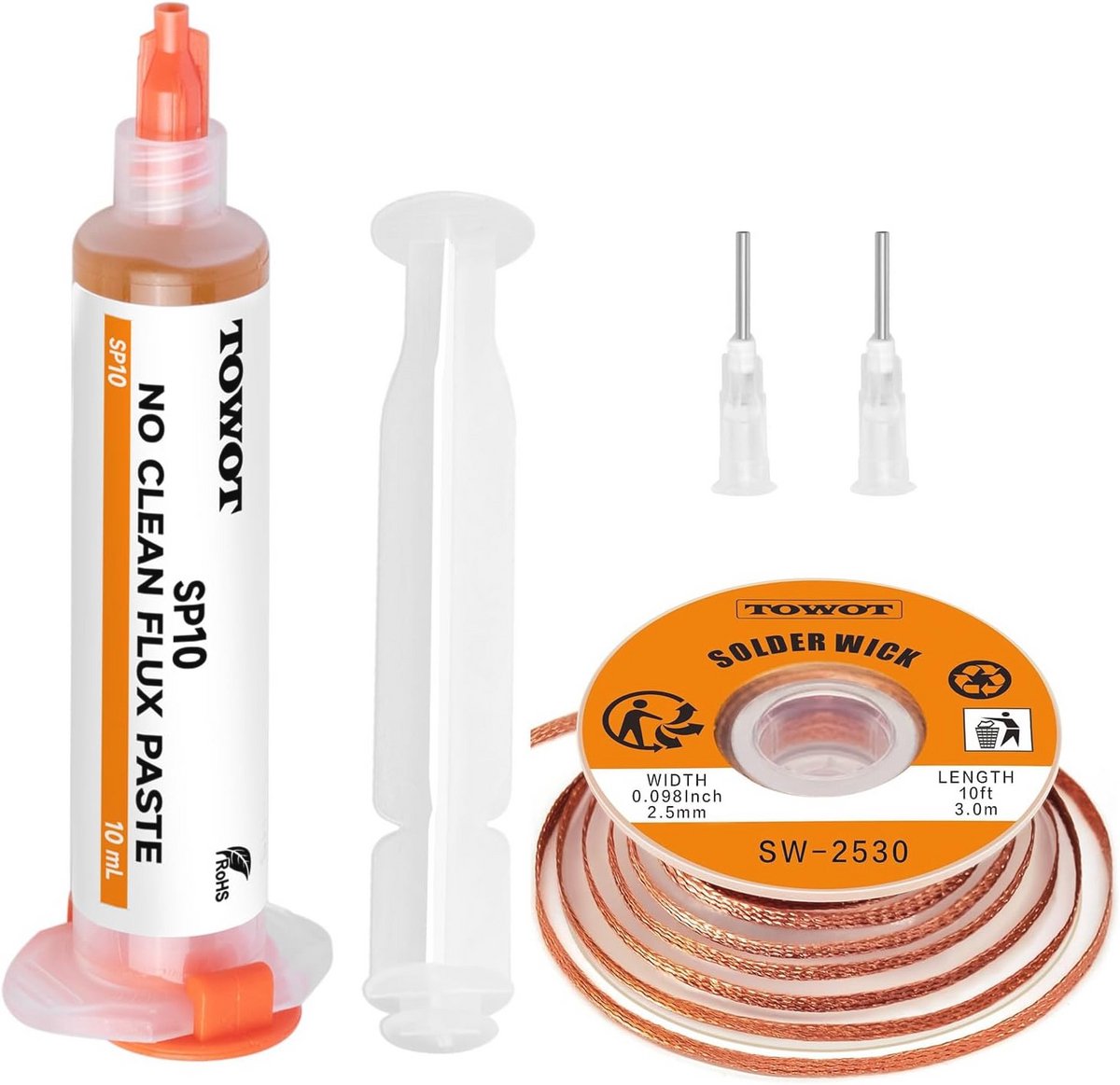 Soldeer Wick Met Flux No-Clean voor Elektronica