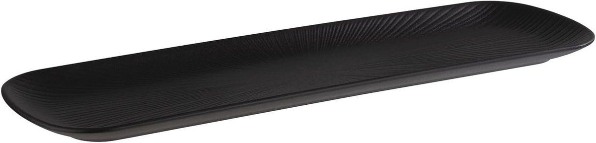 Dienblad 53 x 16,2 cm, Zwart, 2/4 formaat