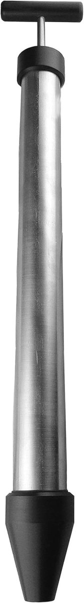 Mortel Pomp - Mortel Injector - Vuurvast Mortel - Roestvrij Staal - 500 ml Inhoud - Zilver