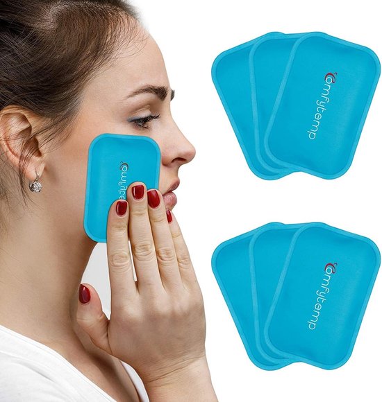 Grote -4 stuks ijspakketten voor koelbox, herbruikbare ijspakketten voor lunchbox, langdurige herbruikbare ijsblokken voor koeltassen, lunchboxen, koelers, picknick, 17,5 cm x 7,5 cm lange koude