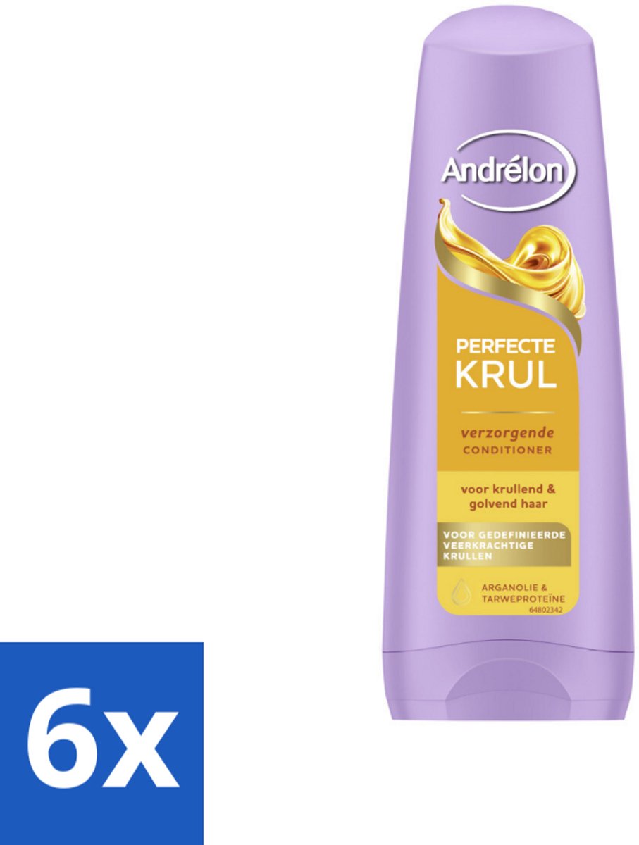 Andrélon – Conditioner – Perfecte Krul – 200 ml - Voordeelverpakking - 6 stuks