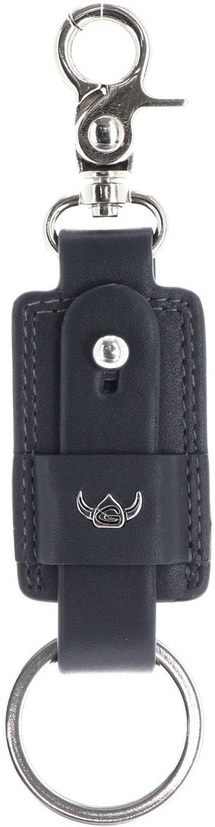 Golden Head Leren sleutelhanger Polo Schlüsselanhänger 5156 Marineblau donkerblauw