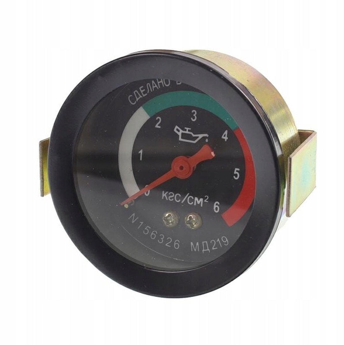 olie drukmeter tot 6 bar - drukmeter - oliedrukindicator - oliedrukklokje