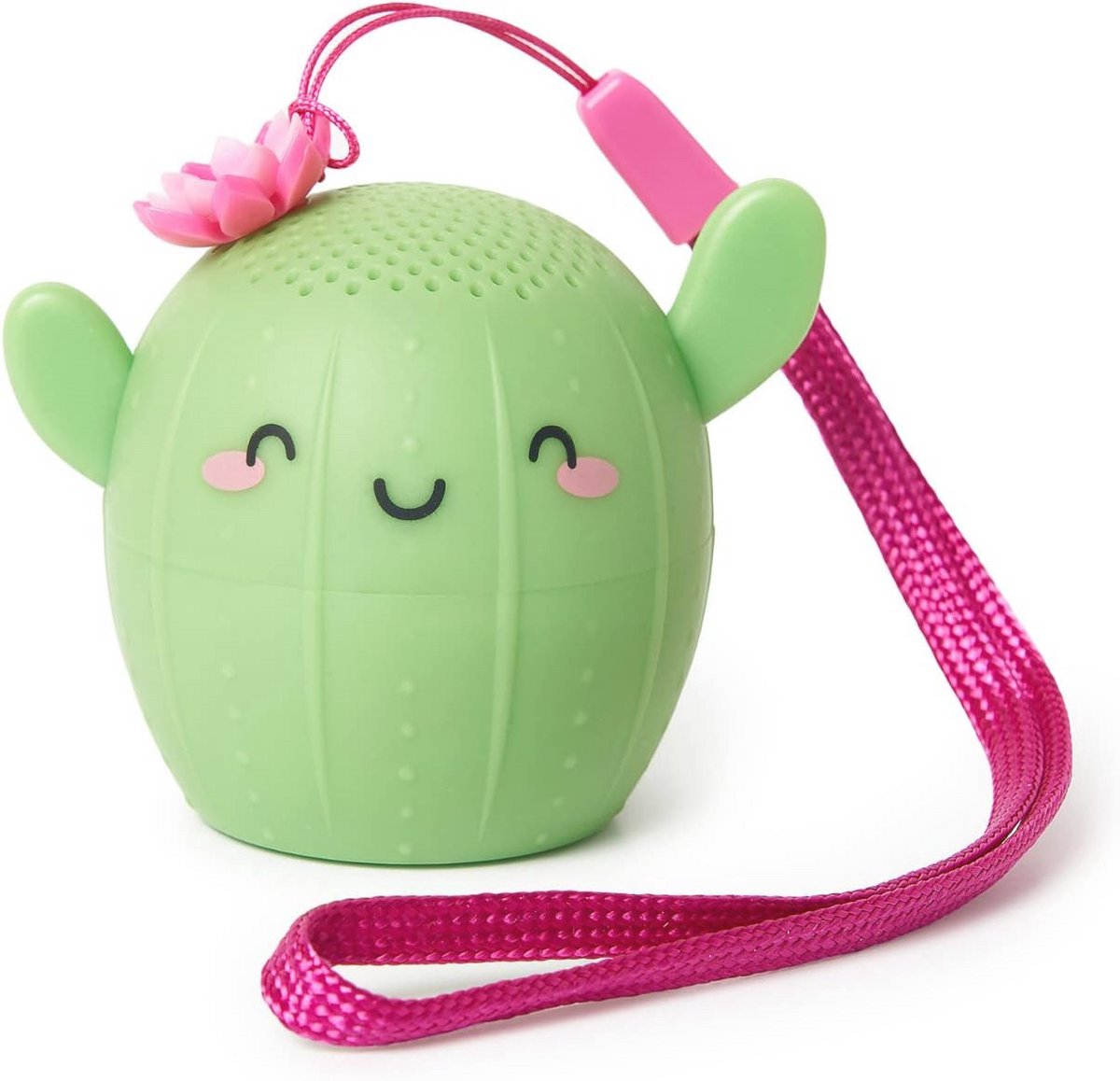 Mini Draadloze Luidspreker met Cactus Motief - Perfect voor Buiten en Selfies