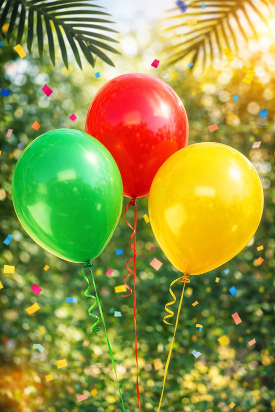 Koboko Camouflage Ballonnen Set - 30 Stuks Groen/Zwart/Bruin/Lichtgroen