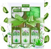 BRUBAKER Cosmetics Coffret Bain et douche Aloe Vera - Coffret cadeau 5 pièces