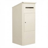 PakketPanda® - Multi Topbox - XXL - Pakketbrievenbus - Brievenbus - Pakketbox - Met brievenopening - RAL9010 - Pure White