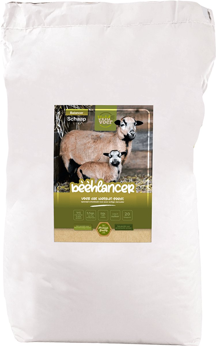 Veldvoer Bèèhlancer, balancer voor schapen, schapenvoer, 20kg