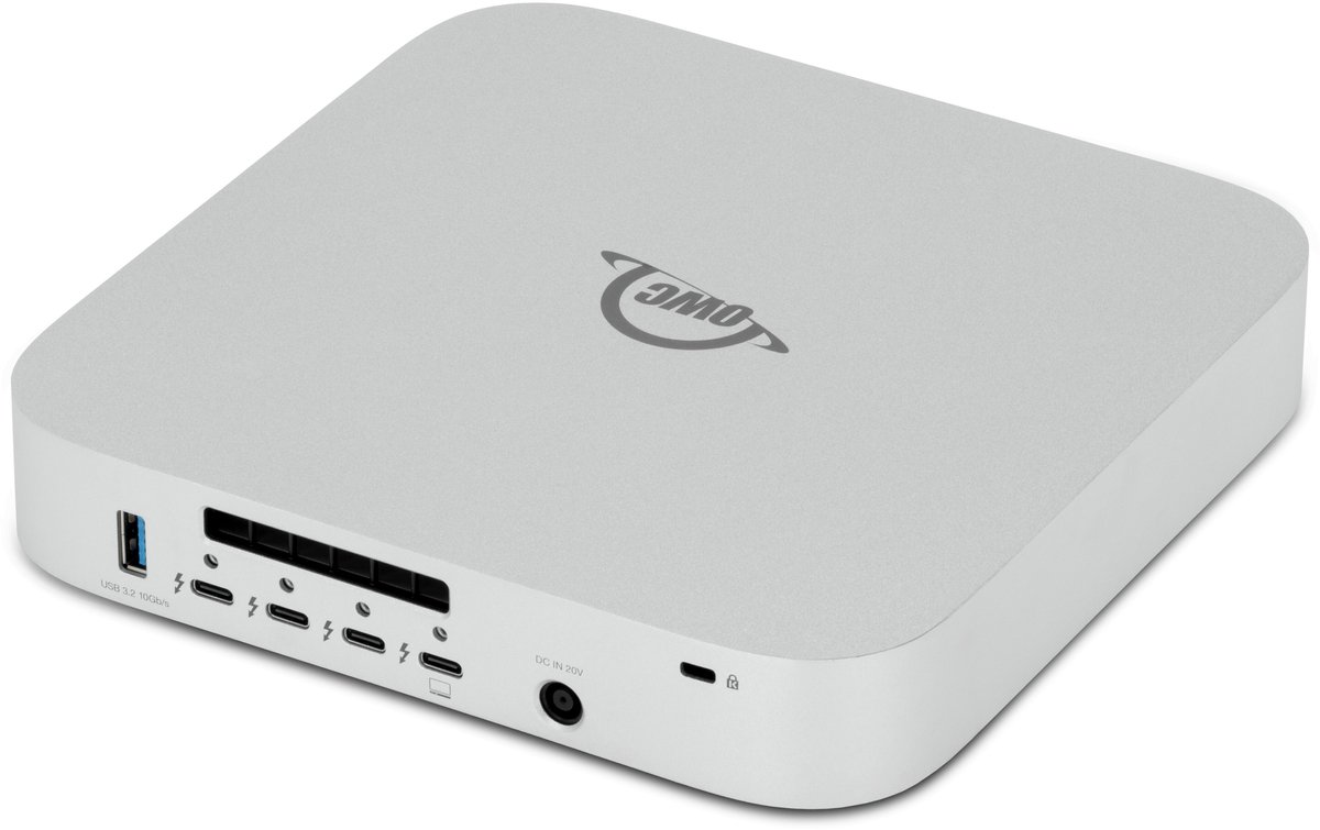 OWC Europe (OWC EU SRL) OWC StudioStack Thunderbolt 5 - 3x Thunderbolt 5 & 3x USB-A thumbnail 2