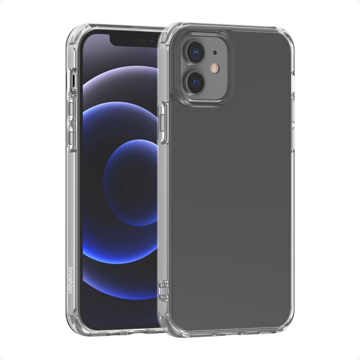 imoshion Hoesje - Geschikt voor Apple iPhone 12 - Protective Backcover - Transparant