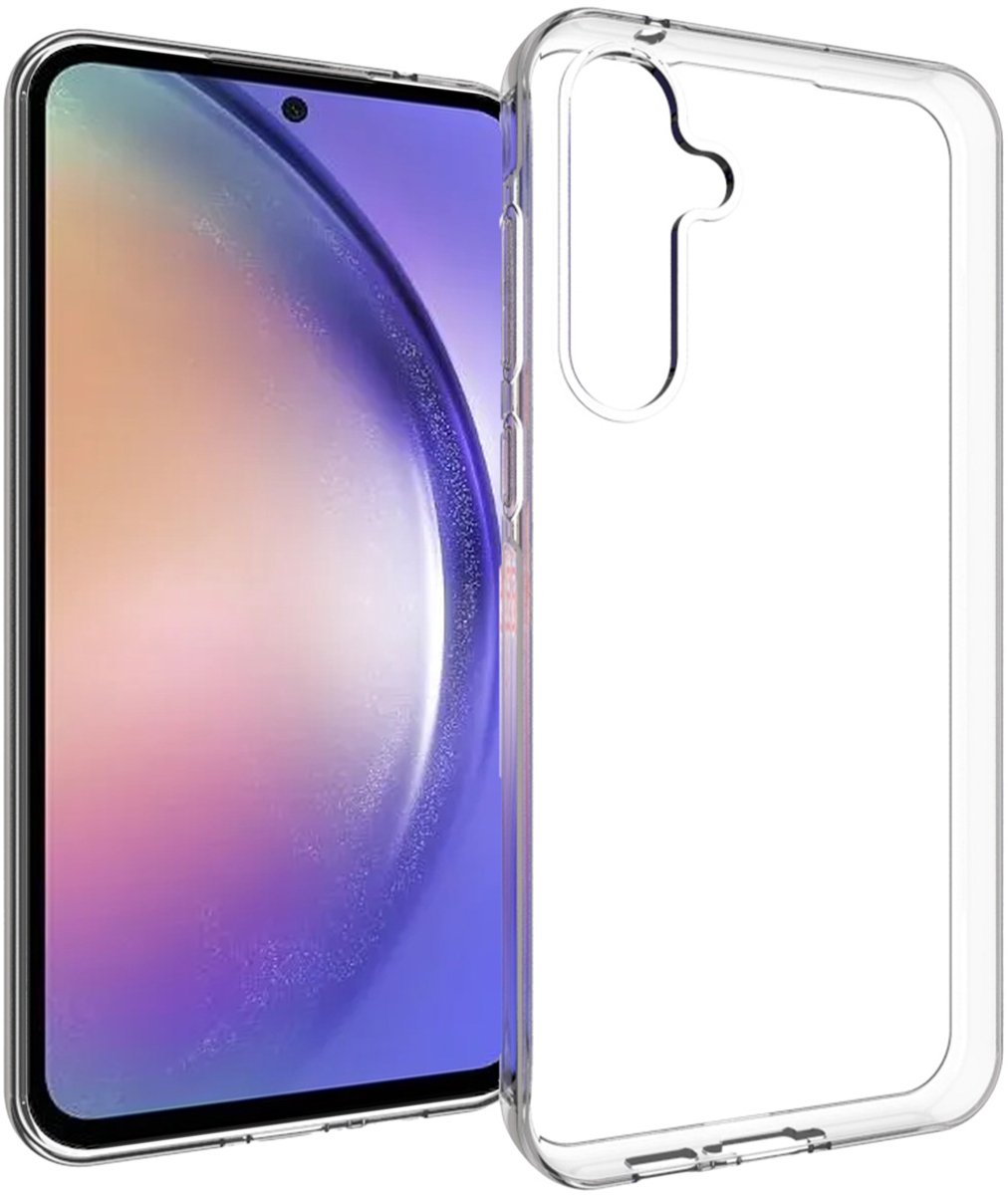Accezz Hoesje - Geschikt voor Samsung Galaxy A55 (5G) - Clear Backcover - Transparant
