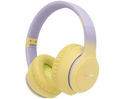 imoshion Kinder Koptelefoon LED - Bluetooth en Decibelbegrenzer - Draadloze Koptelefoon Kinderen