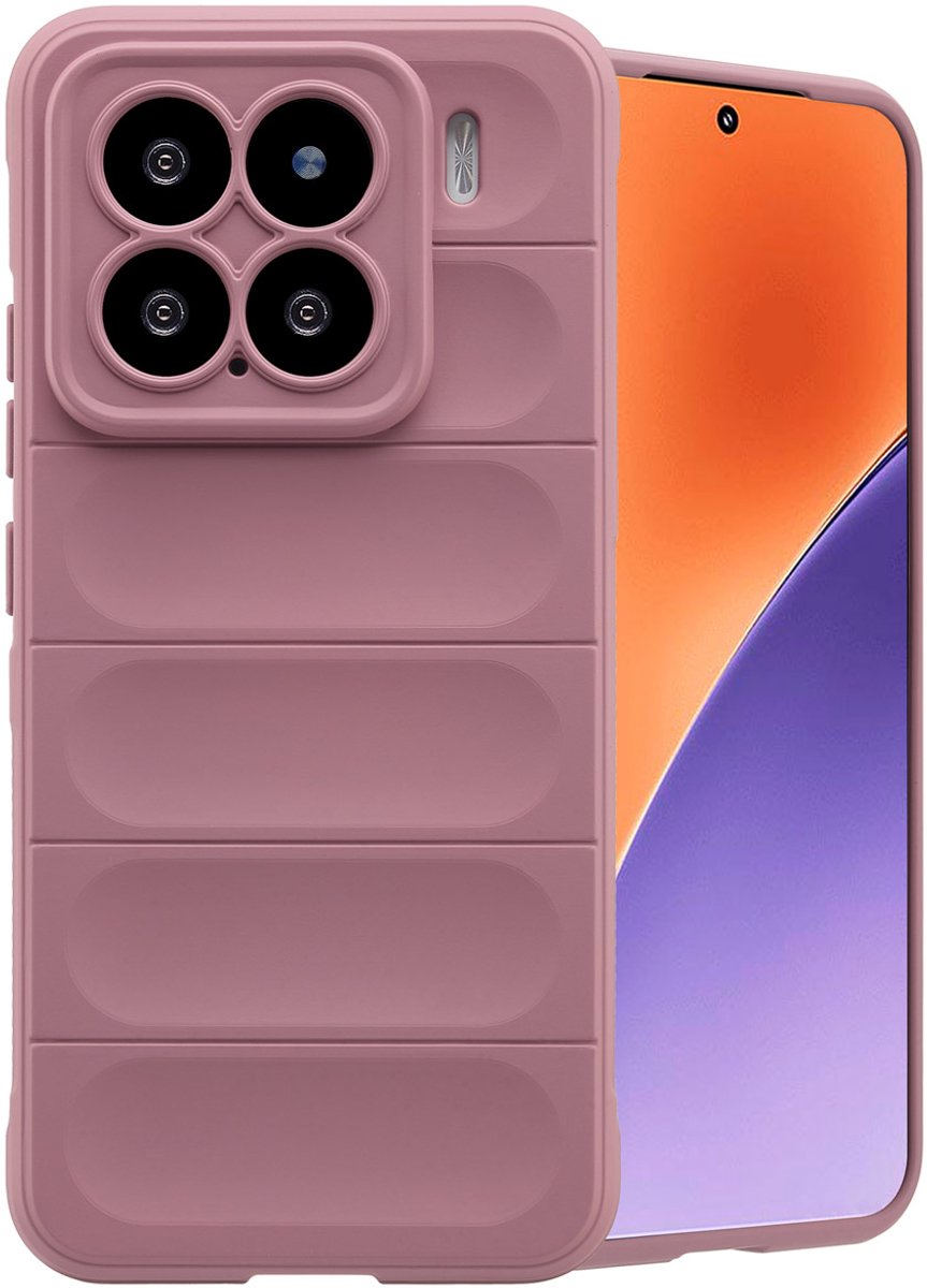 imoshion Hoesje - Geschikt voor Xiaomi 15 - EasyGrip Backcover - Paars