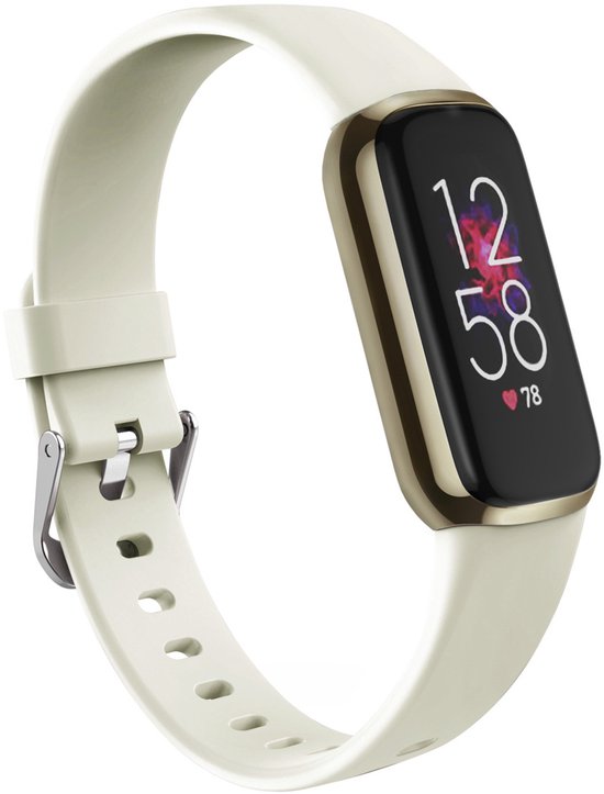 iMoshion en Siliconen iMoshion pour Fitbit Luxe - Beige