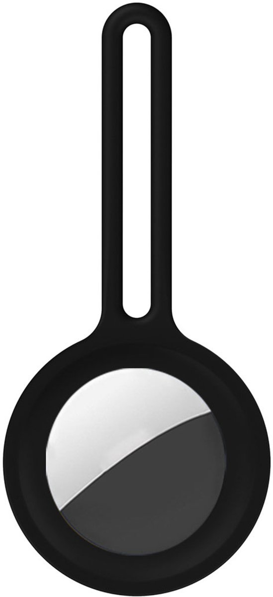 imoshion Siliconen Keychain Case geschikt voor AirTag - Zwart