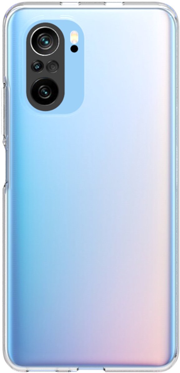 imoshion Hoesje - Geschikt voor Xiaomi Poco F3 - Softcase Backcover smartphone - Transparant