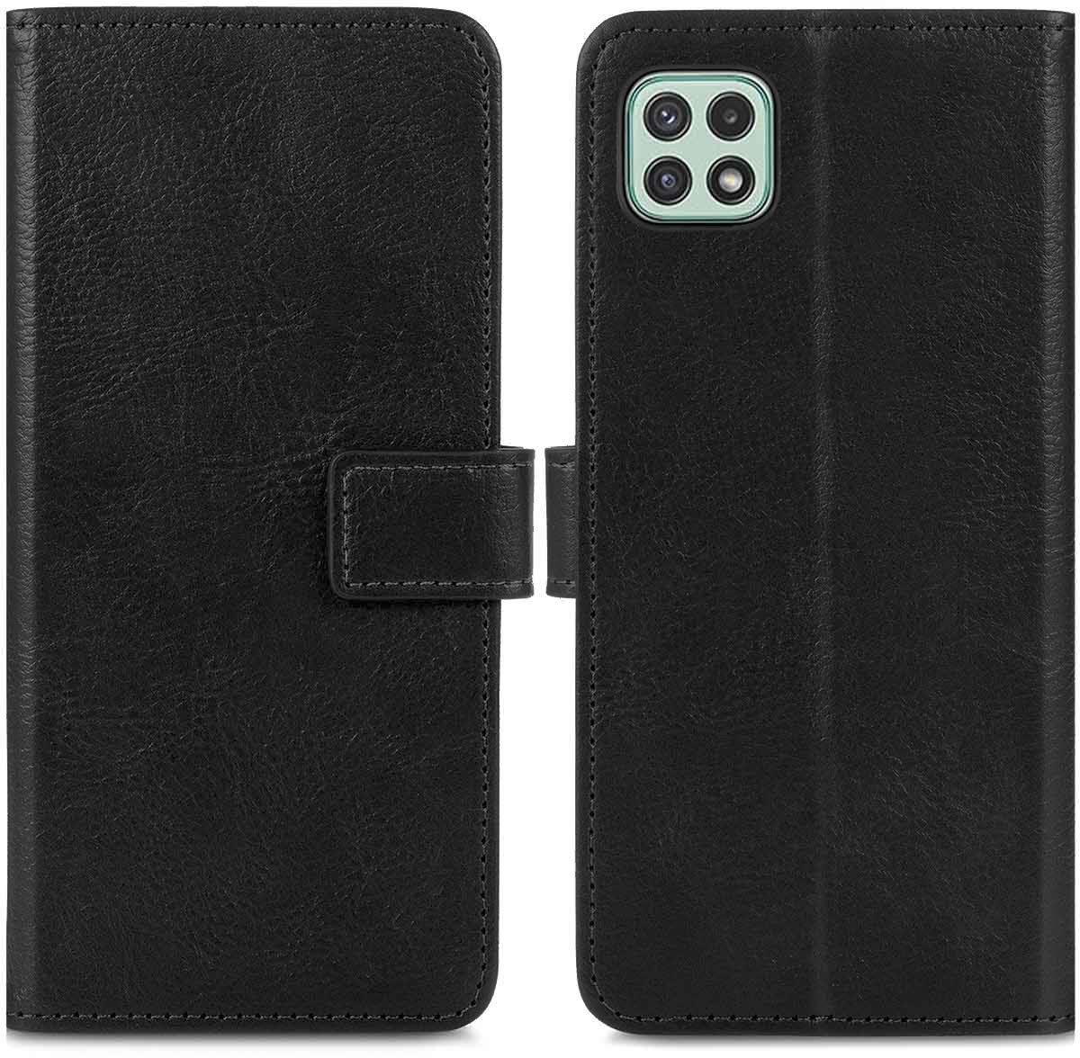 imoshion Hoesje - Geschikt voor Samsung Galaxy A22 (5G) - Luxe Bookcase - Zwart
