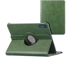 imoshion Tablet Hoes - Geschikt voor Lenovo Tab P12 - 360° Draaibare Bookcase - Groen