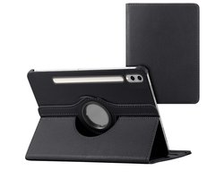 imoshion Tablet Hoes - Geschikt voor Samsung Galaxy Tab S10 Ultra / Galaxy Tab S9 Ultra 14.6 inch - 360° Draaibare Bookcase - Zwart