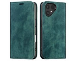Étui imoshion - Convient pour Fairphone 6 - Slim Bookcase - Vert foncé