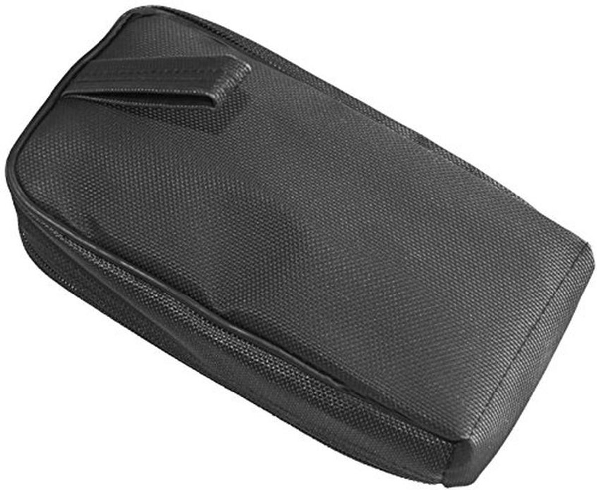 Zijtas van stevige stof met polsband en ritssluiting - 120 x 210 x 40 mm