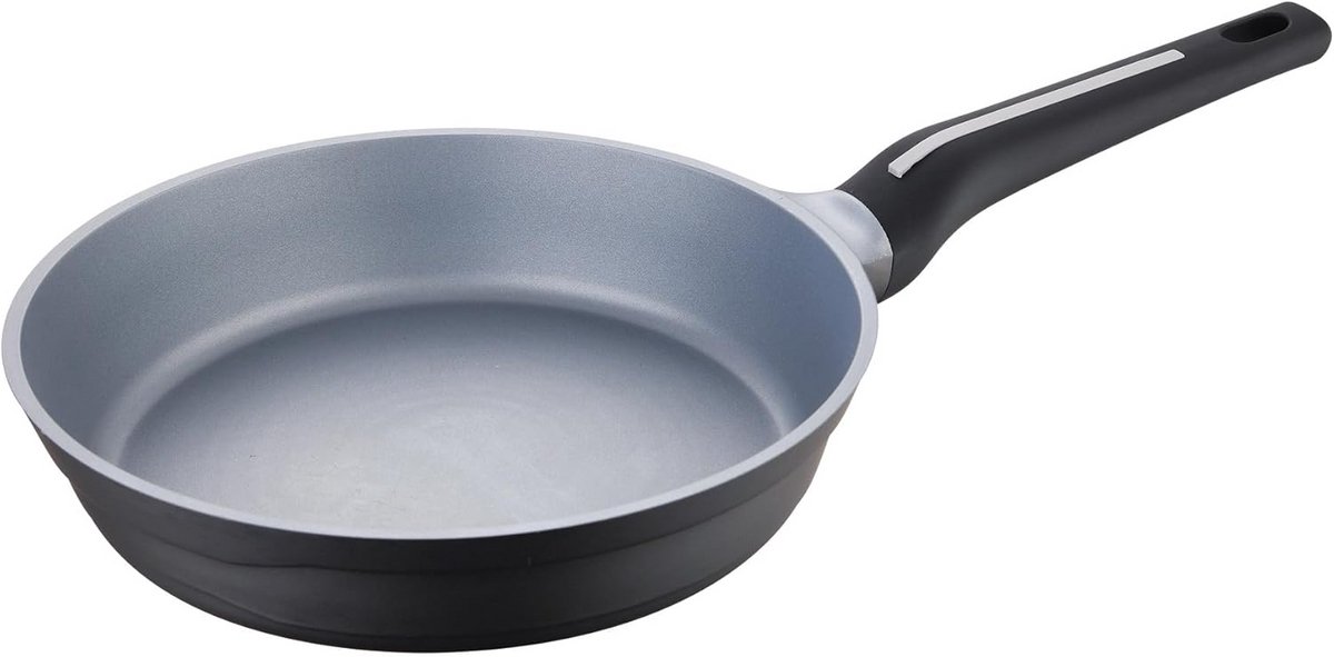 Koekenpan 28 cm Gietaluminium voor Alle Warmtebronnen Inclusief Inductie