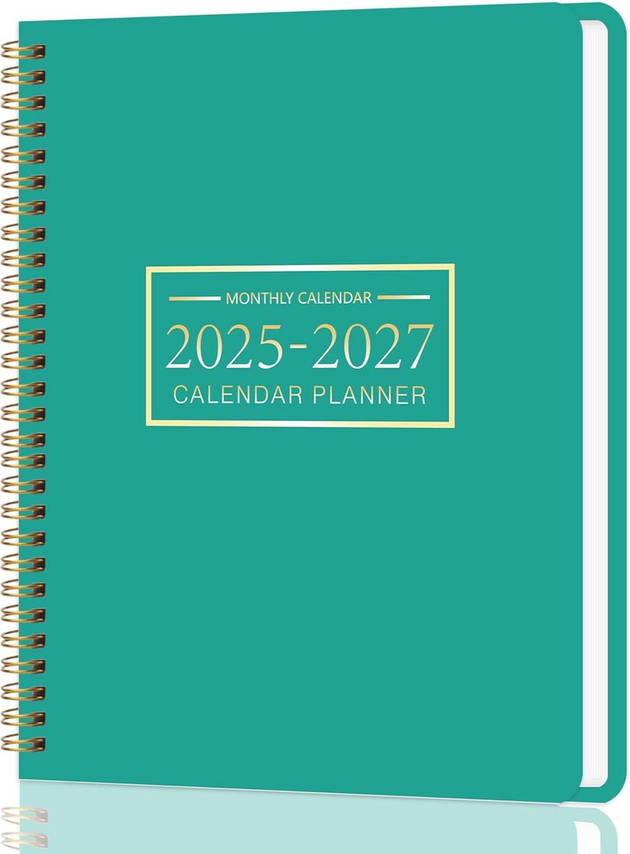 Academische Jaarplanner Maandelijks 2025-2027 Juli tot Juni Organisatiekalender