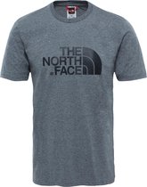 The North Face S/s Easy Tee Outdoorshirt Heren - TNF Medium Grey Heather - Maat S