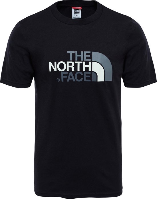 The North Face S/s Easy Tee Eu Outdoorshirt Heren TNF Black bol.com