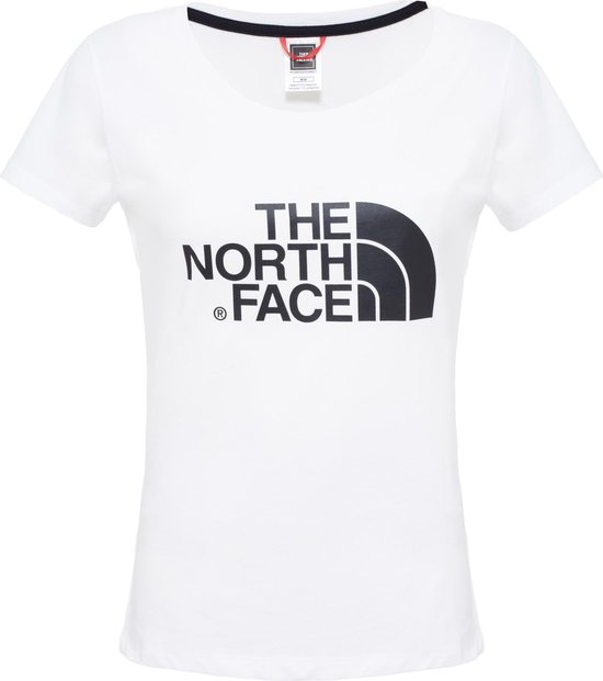 The North Face S/S Easy Tee Shirt Dames - Tnf White/Tnf White - Maat S |  bol.com
