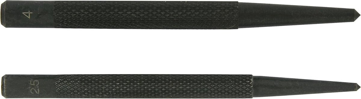 Handgereedschapset met palen Ø 7-8 mm voor metaalbewerking en boren